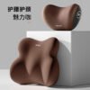 Coussin lombaire + appuie-tête mémoire de forme, compatible toute
