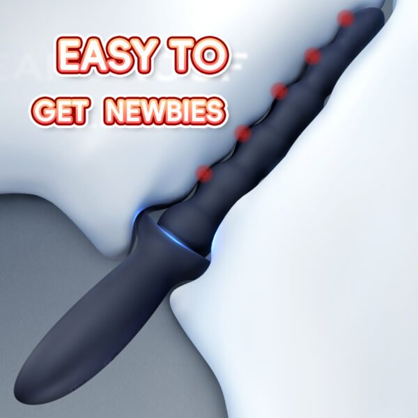 Backdoor Male Prostate Massager Anal Bead Pull Beads Butt Plug Vibrateur pour Débutant Masturbation Étanche Anal Sex Toy pour Hommes