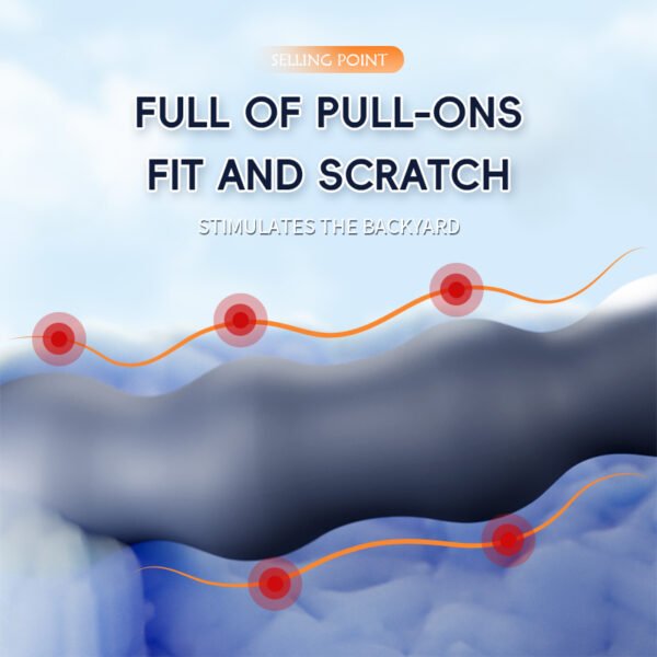 Backdoor Male Prostate Massager Anal Bead Pull Beads Butt Plug Vibrateur pour Débutant Masturbation Étanche Anal Sex Toy pour Hommes