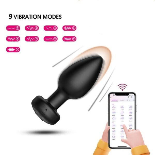plug anal en silicone