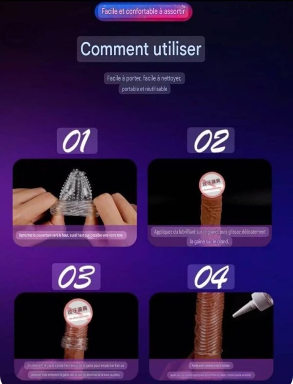 Préservatifs réutilisables