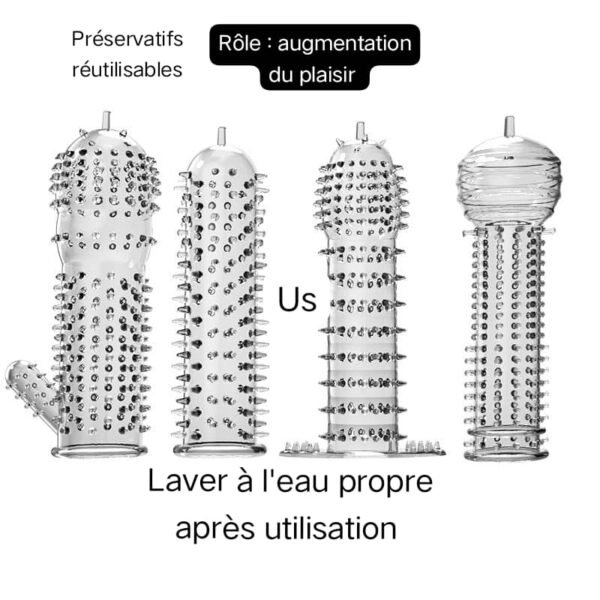 Préservatifs réutilisables